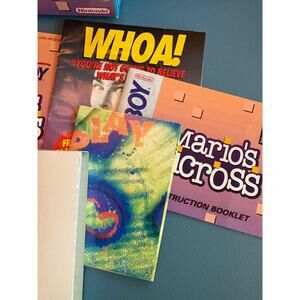 Mario’s Picross (Nintendo Game Boy, 1995) – Complete in Box w/ Manual (CIB)